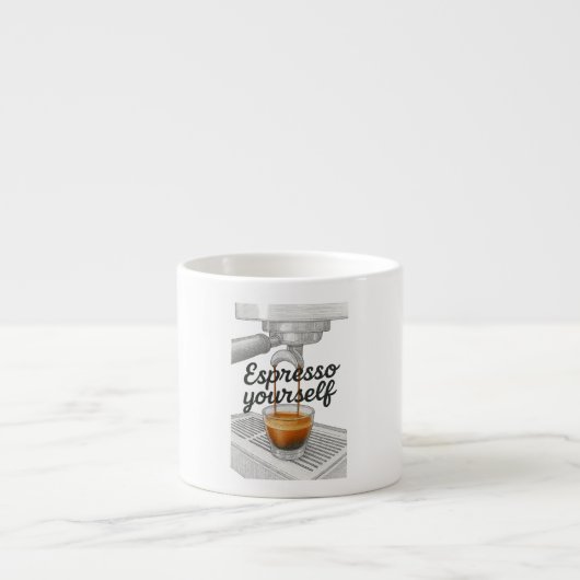 Espresso Yourself Premium Espresso Mug エスプレッソカップ (正面)