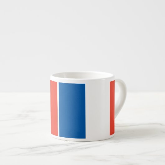 Espressotasse Frankreich Fahne エスプレッソカップ (正面右)