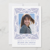 Esprit卒業写真の発表Ultra Violet 案内状 (正面)