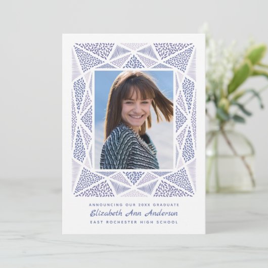 Esprit卒業写真の発表Ultra Violet 案内状 (スタンド正面)