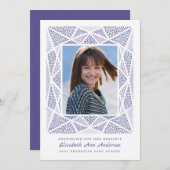 Esprit卒業写真の発表Ultra Violet 案内状 (正面/裏面)