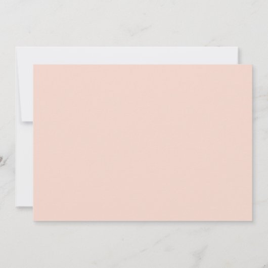 Esprit卒業写真アナウンスメント赤面 案内状 (裏面)