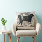 Esquimaux犬(イヌ属のfamiliaris)教育i クッション (椅子)