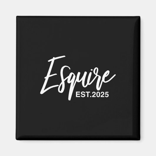 Esquire Est 2025将来の弁護士法学部卒業生 マグネット (正面)