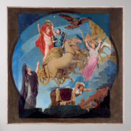 Esquisse pour l'Hôtel de Ville de Paris : Apothéos ポスター