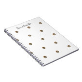 Esresso Coffee Spiral Photo Notebook ノートブック (右側)