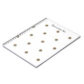 Esresso Coffee Spiral Photo Notebook ノートブック (左側)