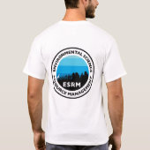ESRMクラシックラウンドロゴ Tシャツ (裏面)