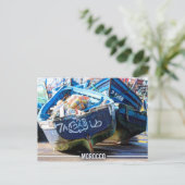 Essaouira – アラビア語ボート,モロッコ ポストカード (スタンド正面)