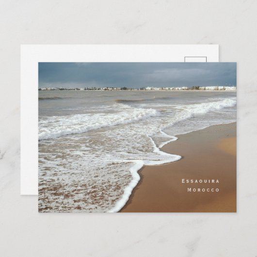 Essaouira Morocco Beach Postcard ポストカード (正面/裏面)