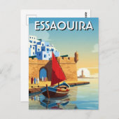 Essaouira Morocco Travel ポストカード (正面/裏面)