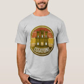Essayons エンジニア城塞 レトロTシャツ Tシャツ (正面)