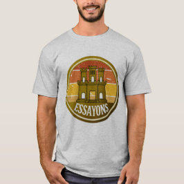 Essayons エンジニア城塞 レトロTシャツ Tシャツ
