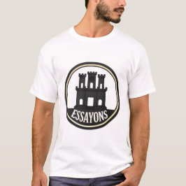 Essayons エンジニア城塞 レトロTシャツ Tシャツ