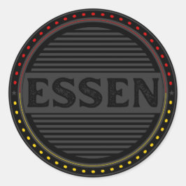 Essen City Pride Emblem – German Identity ラウンドシール
