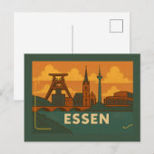 Essen Germany City Art ポストカード (正面/裏面)