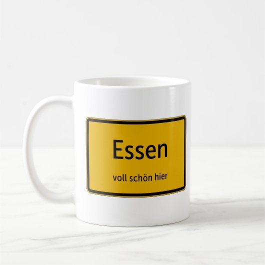 Essen Tasse Kaffeetasse Teetasse コーヒーマグカップ (左)