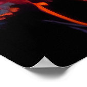 Essence Of The Garden – Abstract Floral Expression ポスター (角)