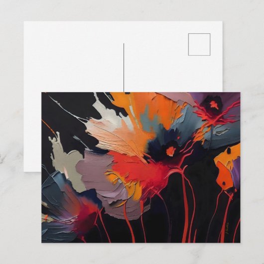 Essence Of The Garden I – Nocturnal Expression ポストカード (正面/裏面)