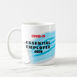 ESSENTIAL EMPLOYEE Covid-19 Keyworker MUG コーヒーマグカップ