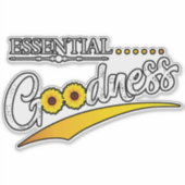 Essential goodness Vinylステッカー シール (正面)