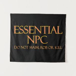 Essential NPCがRPGを奪ったり殺したりしなおもしろいい タペストリー