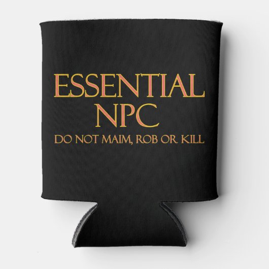 Essential NPCがRPGを奪ったり殺したりしなおもしろいい 缶クーラー (正面)