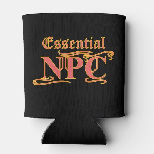 Essential NPCがRPGを奪ったり殺したりしなおもしろいい 缶クーラー (裏面)