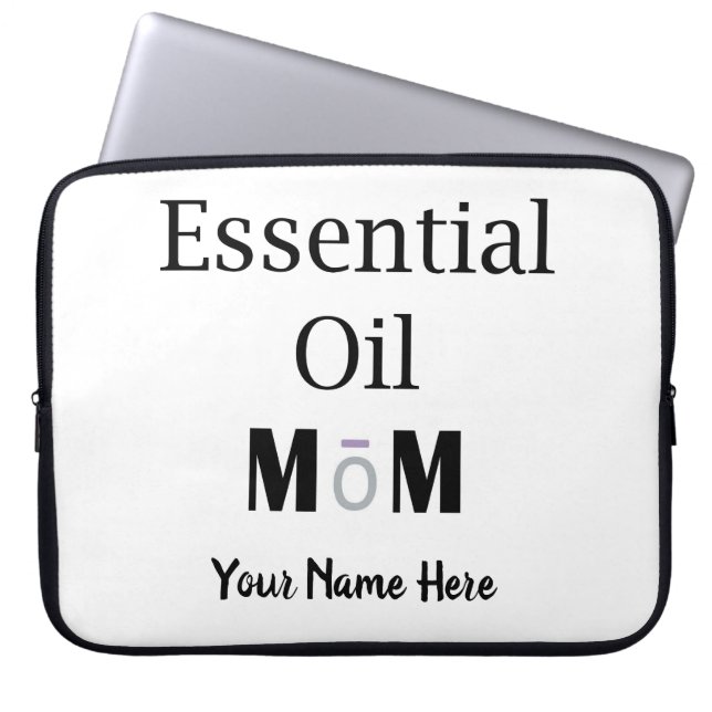 Essential Oil Mom ラップトップスリーブ (正面)