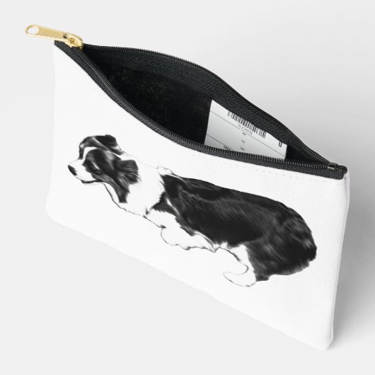 Essential pouch with corgi zip アクセサリーポーチ (見開き)