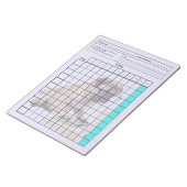 Essential SpEd Tool:デー空白のタシート(トライアル) ノートパッド (アングル)