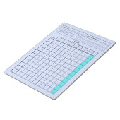 Essential SpEd Tool：デー空白のタシート（トライアル） ノートパッド (アングル)