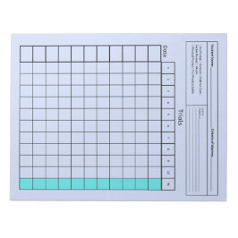 Essential SpEd Tool:デー空白のタシート(トライアル) ノートパッド