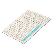 Essential SpEd Tool：デー空白のタシート（トライアル） ノートパッド (アングル)