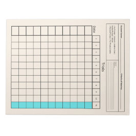 Essential SpEd Tool:デー空白のタシート(トライアル) ノートパッド
