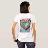 Essential Women's Basic Tシャツ – 快適で快適なTシャツ (裏面フル)