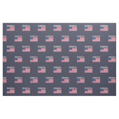 Essential Worker USA American Flag Covid 19 ファブリック (ファットクウォーター)