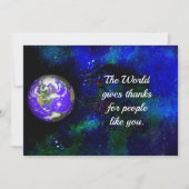 Essential Workers Universal Thank You サンキューカード (正面)