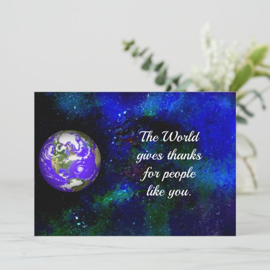 Essential Workers Universal Thank You サンキューカード (スタンド正面)