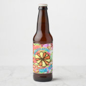 Essentialsのパーソナ祝ライズ ビールラベル (正面)