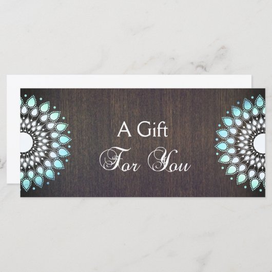 Essenze爪、 ネイルと美しいギフト証明書 (正面/裏面)