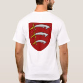 Essexの誇りを持ったなTシャツ Tシャツ (裏面)