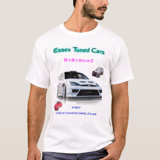 Essexは車GFの上を調整しました Tシャツ