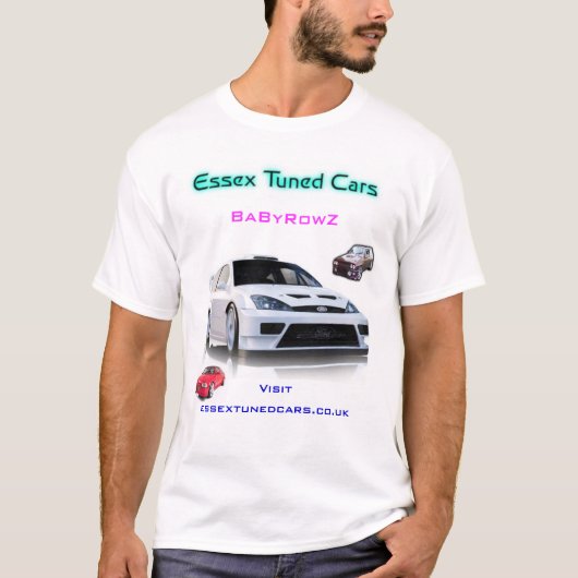 Essexは車GFの上を調整しました Tシャツ (正面)