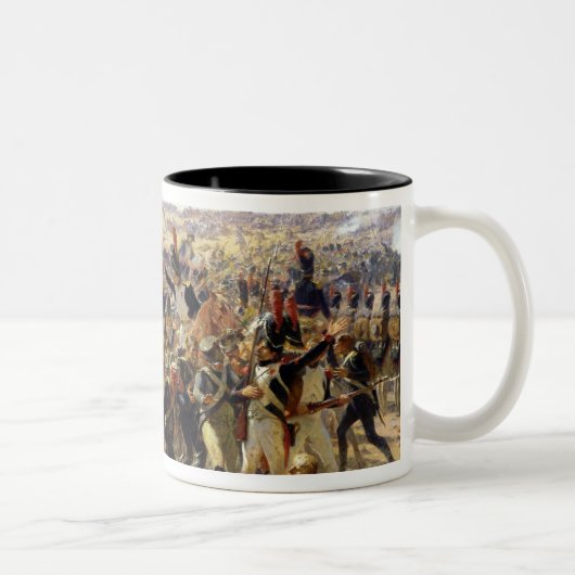 Esslingの戦い、1809年5月 ツートーンマグカップ (右)