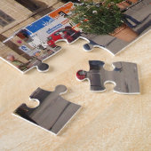 Esslingen AMネッカー川、ドイツ ジグソーパズル (側面)