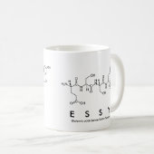 Essyペプチド名mug コーヒーマグカップ (正面右)