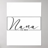 Est 2024女性母の日 ポスター (正面)