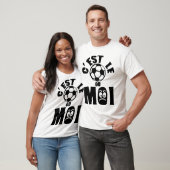 est foot ou moi expression femme  football 1 tシャツ (ユニセックス)