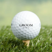 Est. Groom Golf Balls ゴルフボール (インサイチュ 木)